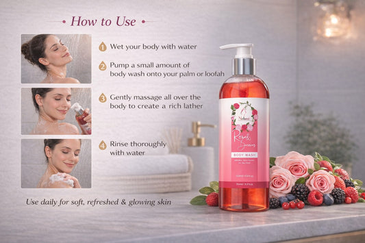 Rose & Berries Body Wash
