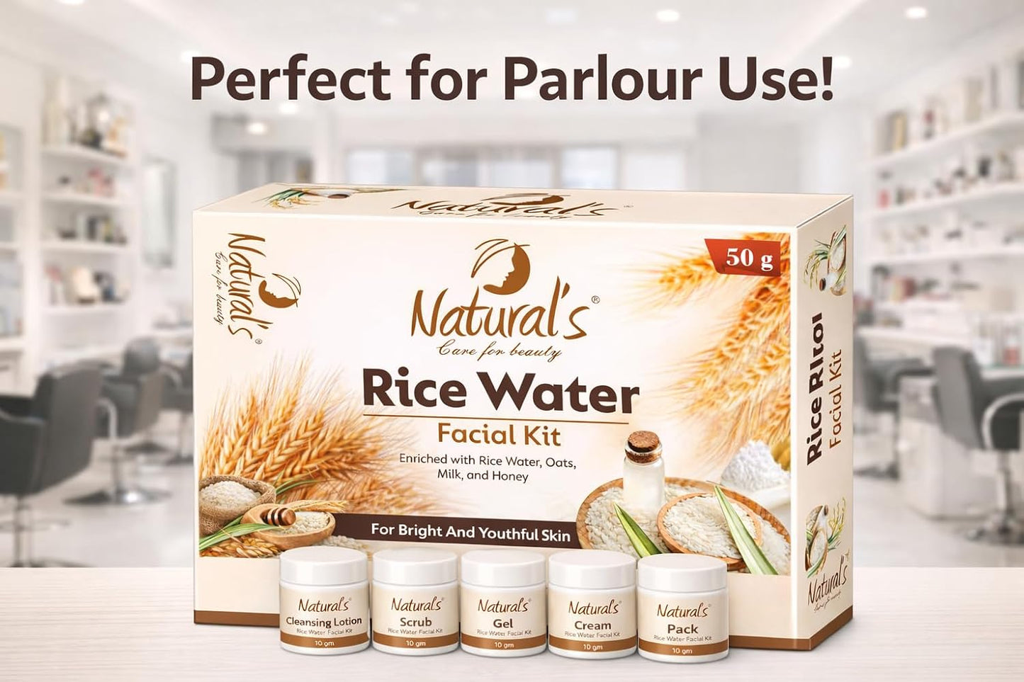Rice Facial Kit With Rice Water