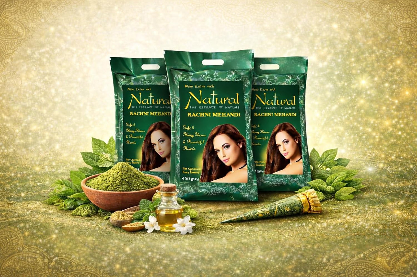 Nature Rachni Mehendi For Hair And Hands