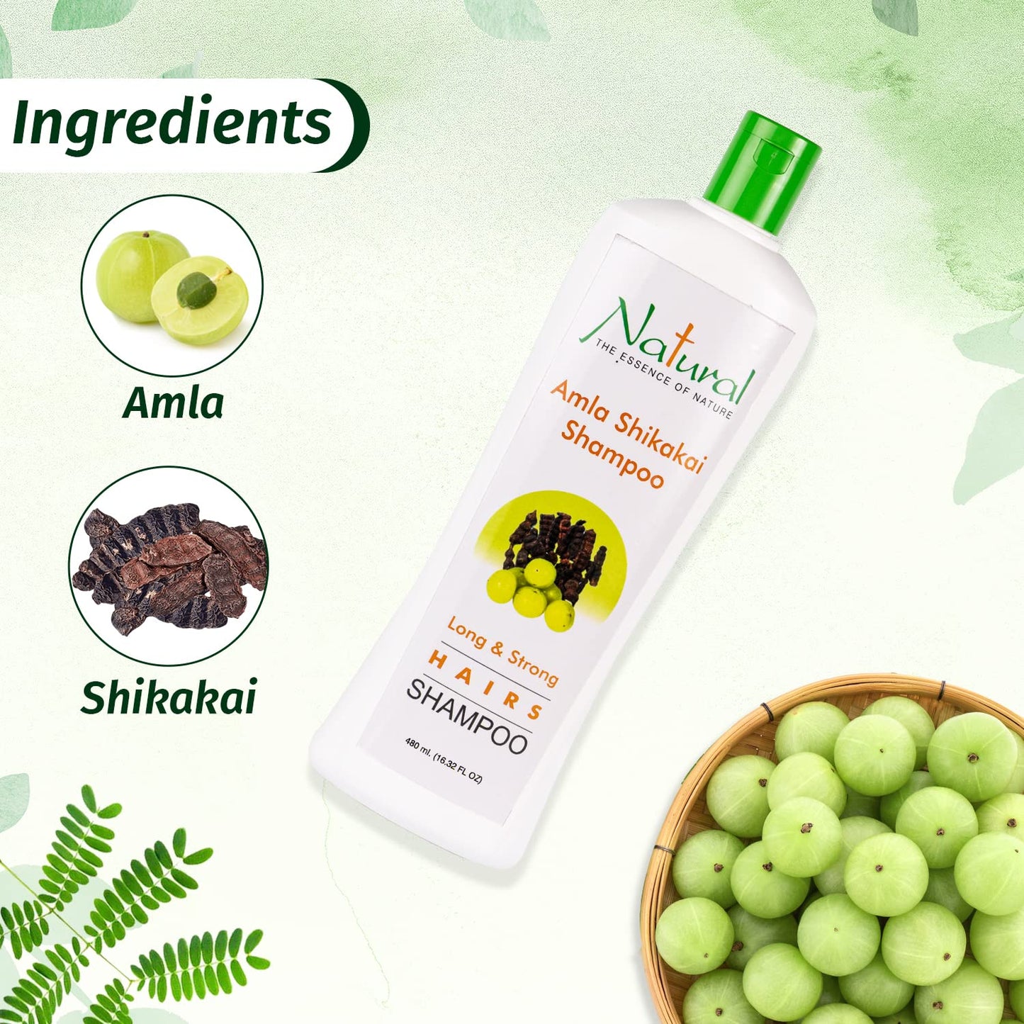 Nature Amla Shikakai Shampoo