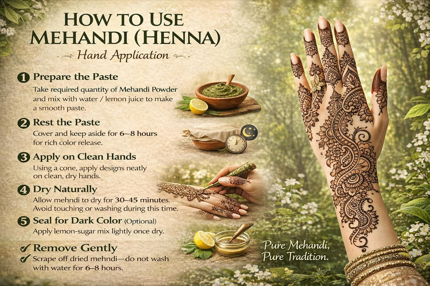 Natural Heena Hair Pack