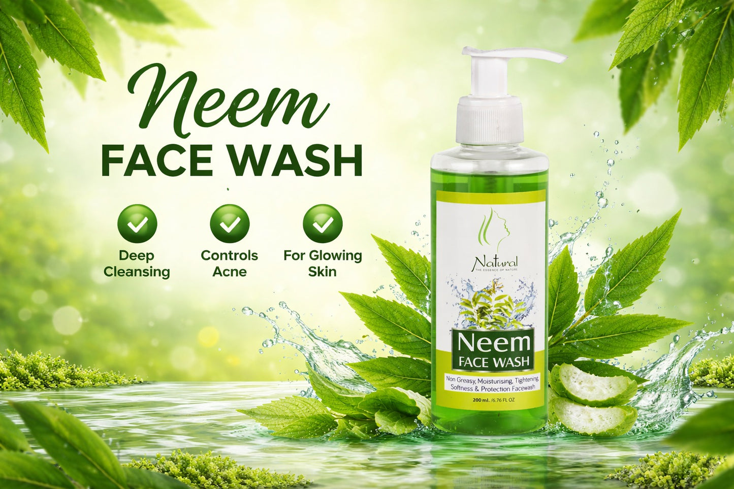 Neem Face Wash Acne Control